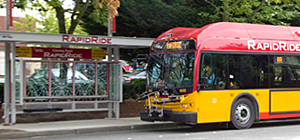 RapidRide B Line station