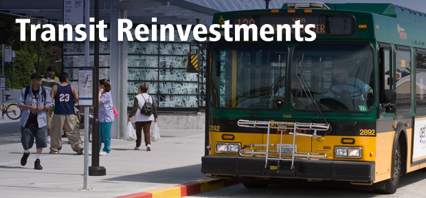 Transit reinvestments