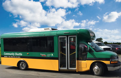 Community shuttle bus