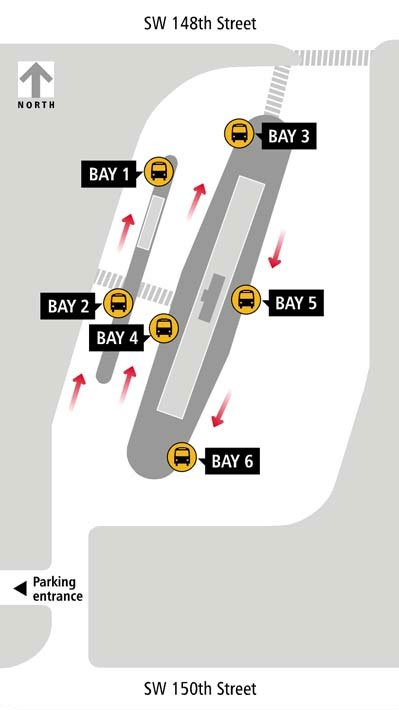 Burien Transit Center Boarding Locations