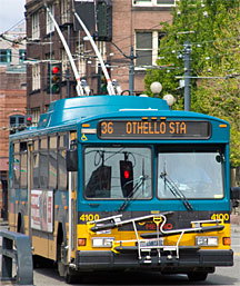 Seattle Trolley Bus Voltage