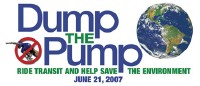Dump the Pump logo