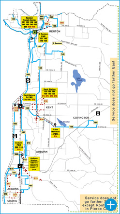 Thumbnail of Southeast King County ESN Map